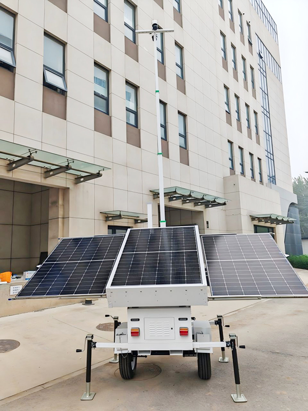 Our Company Successfully Developed a Mobile Solar Monitoring Trailer with AI Functions