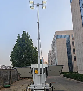 YGNE YST-7000LH Large Mobile Solar Light Tower