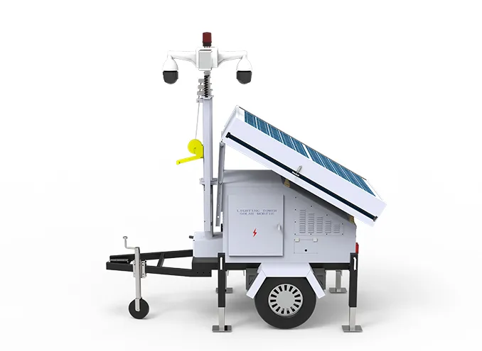 YGNE YST Series Mobile Solar Monitoring Trailer Solution