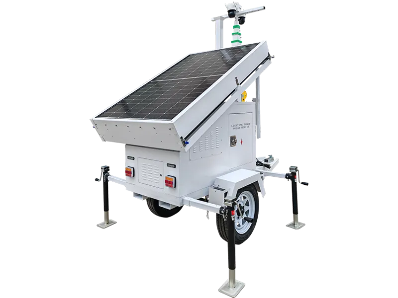 YGNE YST-7000SL Mobile Solar Surveillance Trailers