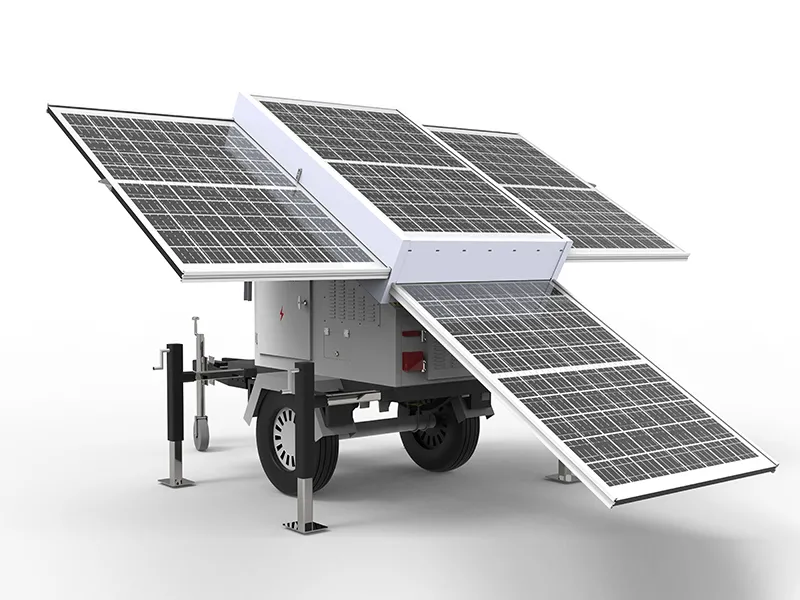 YGNE YST-14400E Mobile Solar Trailer