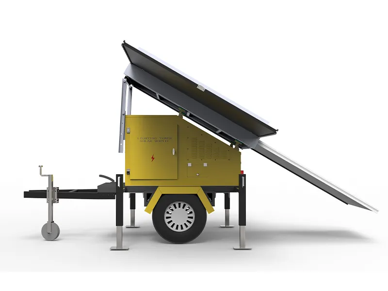 YGNE YST-14400E Mobile Solar Trailer