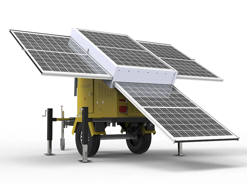 YGNE YST-14400E Mobile Solar Trailer