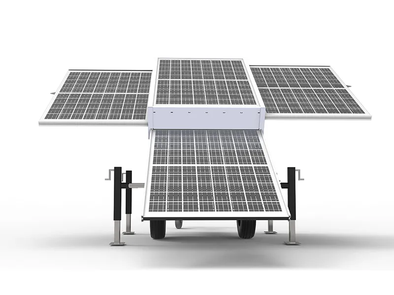 YGNE YST-14400E Mobile Solar Trailer