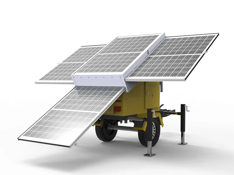 YGNE YST-14400E Mobile Solar Trailer