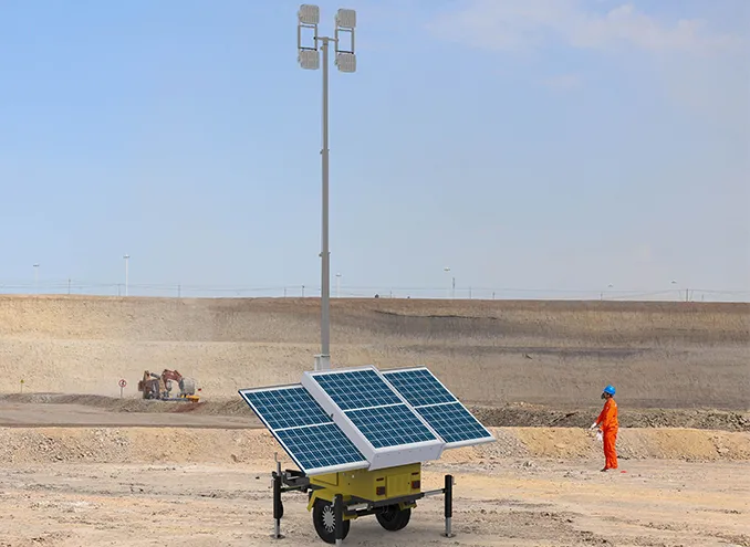 Mobile Solar Lighthouse Solution