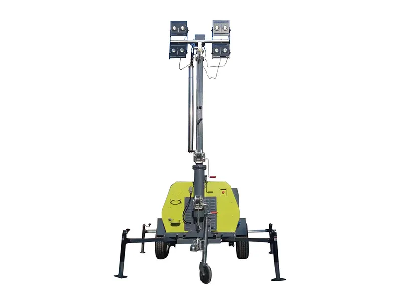 YGNE YY-4TN4000 9m Mobile Trailer Generator Light Tower