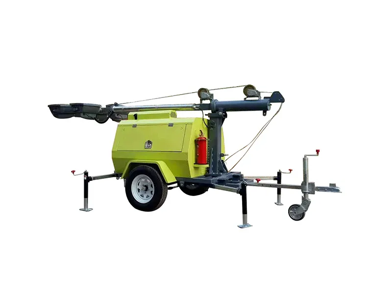 YGNE YY-4TN4000 9m Mobile Trailer Generator Light Tower